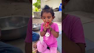 હાલો બધાય તરબૂચ 🍉 ખાવા 😋😍 🔥#watermelon #village #new #nature #viral #trending #cute #baby