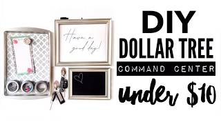 DIY Dollar Tree Command Center | Under $10 | DIY Home Decor Video