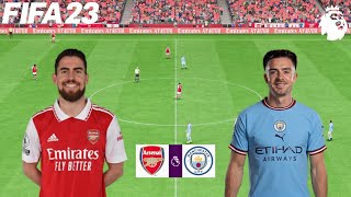 FIFA 23 | Arsenal vs Manchester City - Premier League - PS5 Gameplay
