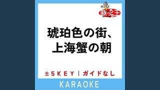 琥珀色の街、上海蟹の朝 (ガイド無しカラオケ) +5Key (原曲歌手:くるり)