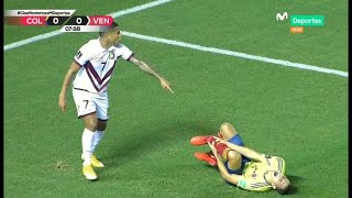 🚨 ESCALOFRIANTE LESIÓN de Santiago Arias | Colombia vs Venezuela 2020 | Lagunillas TV