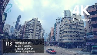 Hong Kong Bus (香港巴士) - 118 [Time-lapse] [4K] [UHD] (2019)