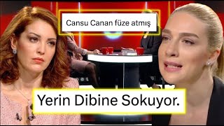 Gazeteci Yazar Cansu Canan Özgen, Nagehan Alçı’yı Programında Yerin Dibine Sokuyor