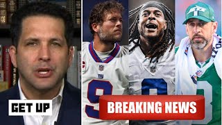 GET UP | Adam Schefter Update: Davante Adams to Cowboys? Mathew Stanford to Giants? Rodgers retire?