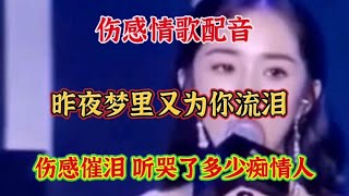 一首旋律优美的情歌《昨夜梦里又为你流泪》伤感凄美走心 太好听