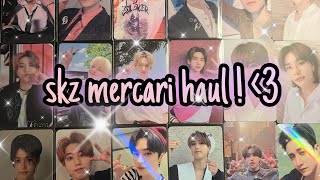 straykids pc mercari haul ! / organizing into binder