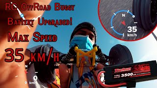 GoPro Hero 7 Black GPS Overlay Test With R/C Offroad Buggy