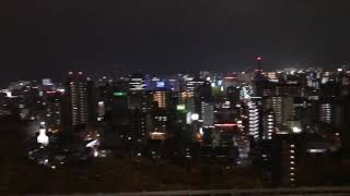 城山観光ホテルから見る夜景