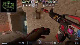 FACEIT KILL RECORD IN CS2?!? CS2 POV m0NESY (52/27) (ancient) | Counter-Strike 2 Faceit