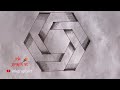 Optical illusion - Hexagon | Dearing Draw | InkGraphArt