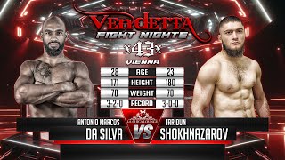 Vendetta 43 | Antonio Marcos Da Silva VS Faridun Shokhnazarov