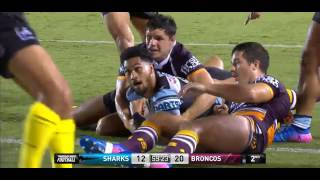 (HD) NRL 2017 Round 1 | Sharks v Broncos | Game Highlights | Rugby League