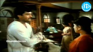 Chiranjeevi, Suchitra, Gemini Ganesan Nice Emotional Scene - Rudraveena Movie