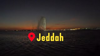 Driving/Walking Through Jeddah at Night | Stunning Evening Views of Saudi Arabia's Vibrant City 2025