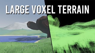 Gigantic Smooth Voxel Terrain with Level of Detail