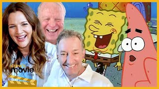 Drew Barrymore Talks Humor, Heart and Keanu Reeves with SpongeBob’s Tom Kenny an