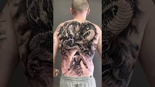 Dragon Tattoo Full Back - Stunning Tattoo Design Ideas For Man 2023