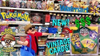 HUNTING The MOST EXPENSIVE POKEMON CARDS At Walmart! NEW MYSTERY DECK BUILDERS CUBE VINTAGE SURPRISE