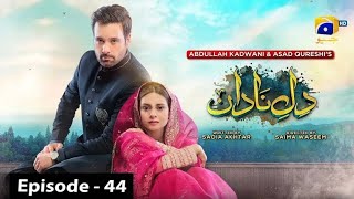 Dil-e-Nadan Episode 44 - [Eng Sub] - Mikaal Zulfiqar - Amar Khan - Ali Abbas - 10 Jan 2025 - Review