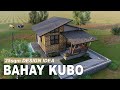 25sqm MINIMALIST SMALL FARM HOUSE  ¦ BAHAY KUBO DESIGN IDEA ¦ Digital Tour