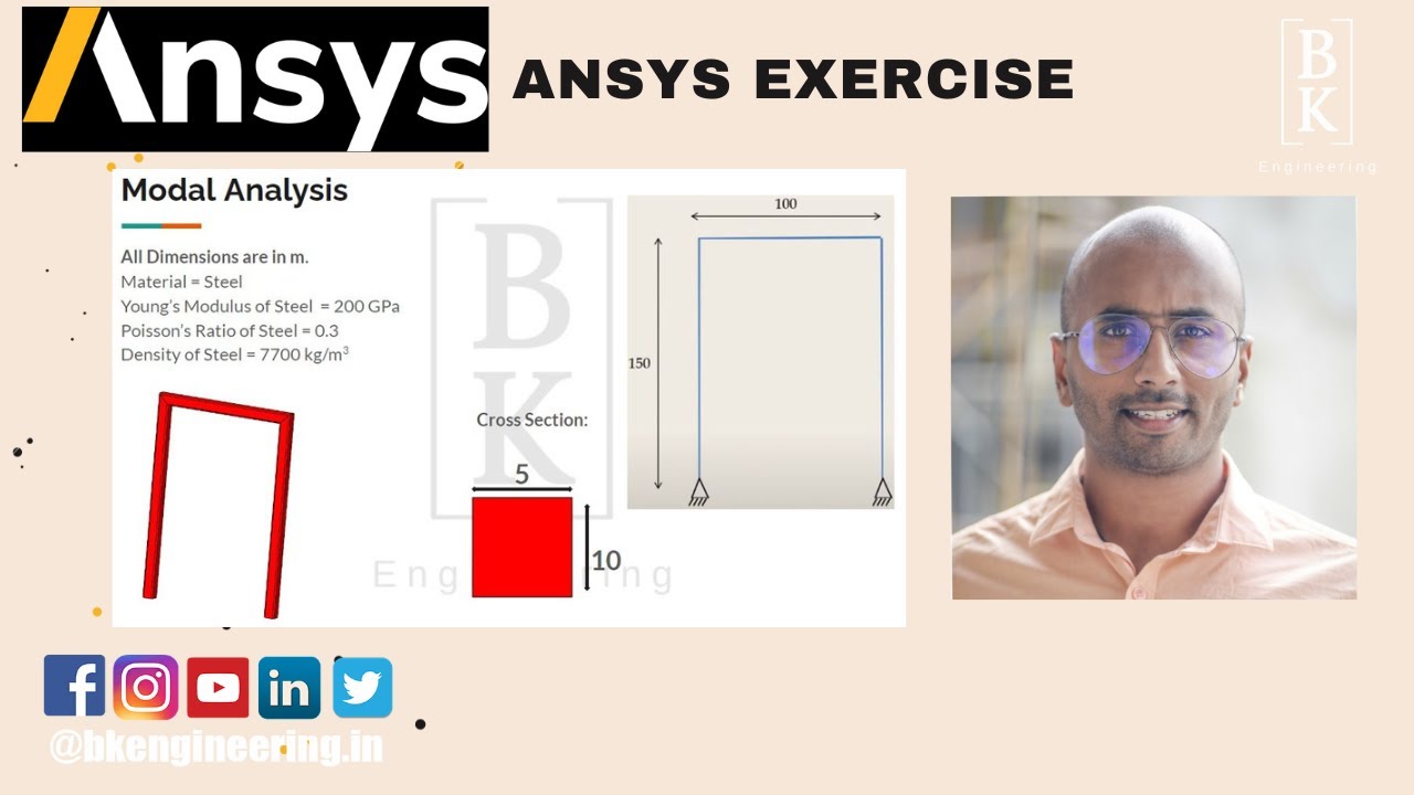 Modal Analysis Using ANSYS Workbench | CAE | Tutorial For Beginners ...