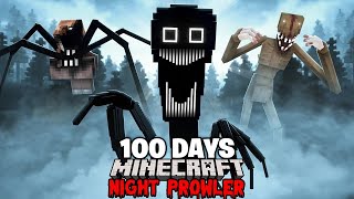 Přežil jsem 100 dní v HOROROVÉM Minecraft Srvival!