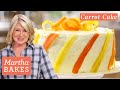 Martha Stewart's Carrot-Ginger Cake with Cream-Cheese Frosting | Martha Bakes | Martha Stewart