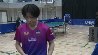 有延大夢 vs 篠塚大登｜パリ五輪日本代表選考会 卓球2022 TOP32 男子シングルス5 6位決定戦