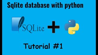 SQLite databases with python | Create a table | Tutorial 1