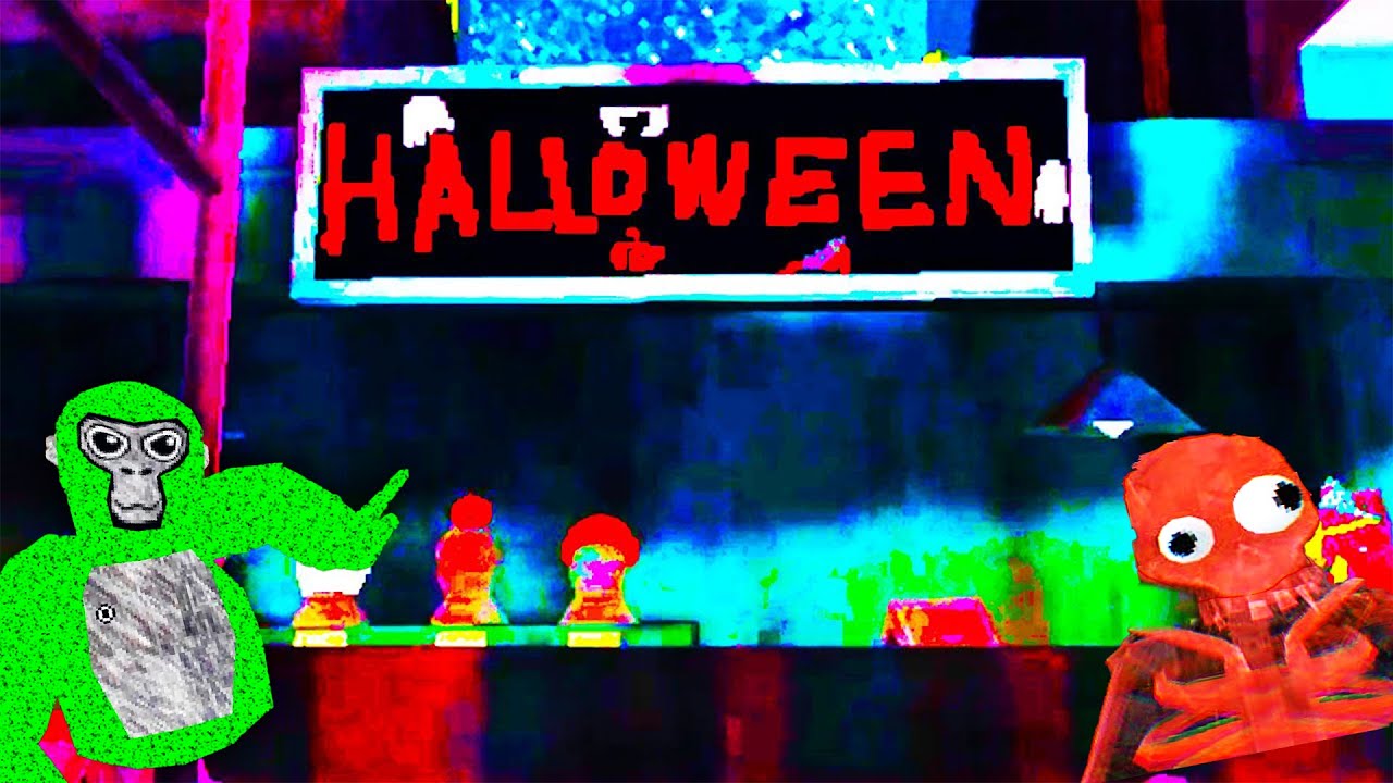 The New Halloween Update Gorilla Tag Youtube