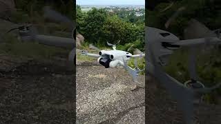 Drone DJI Mini 3 Pro បង្ហោះដ្រូននៅលើភ្នំ💚 #shorts #DJIMini3pro #DroneVideo