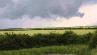 High Precipitation Supercell nr Kirton in Lindsey, Lincolnshire