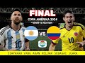 Jadwal Final Copa Amerika 2024 - ARGENTINA vs KOLOMBIA - KANADA vs URUGUAY - Final Copa America 2024