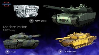 The Modernization Turkish Main Battle Tanks Project and Procure Altay Engines Has Begun