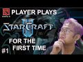 Dota 2 Player tries out Starcraft 2 for the first time!! (Indonesia / English)