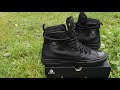 converse зимние теплые водонепроницаемые 168864c полностью черные высокие кожаные