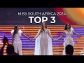 Top 3 Announcement | Miss SA 2024 Finale Show