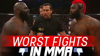The Worst Fights In Mma