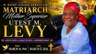 Matriarch Mother Superior M. Levy Home-going Service 🕊️🤍 | Revival Mother & Spiritual Leader Honored