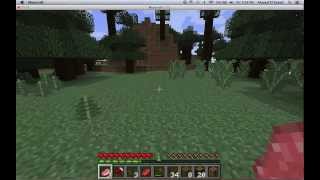 Let's Play: Minecraft! Fusion Scope, PART 1 BUILDING A HOUSE