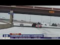 North Texas roads icy, slick for drivers after winter storm