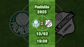 Palmeiras x Inter de Limeira #paulistão