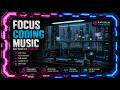 Focus Coding Music | Deep Work in a Future City