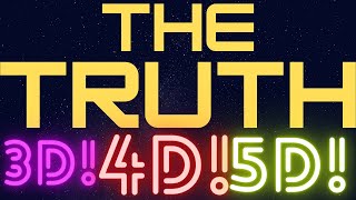 OVERVIEW Of Dimensions - 3D, 4D, 5D Explained (How To Shift)