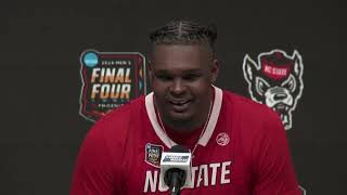 NC State Final Four Postgame Press Conference - 2024 NCAA Tournament