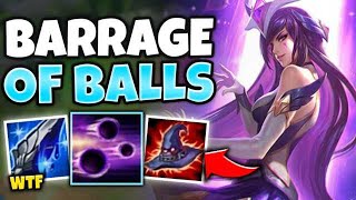 WTF?! EVERY ORB PROCS MURAMANA! SYNDRA R = BARRAGE OF DEATH - League of Legends