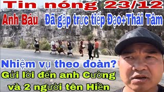 Nóng. Anh Báu gửi lời đến Anh Cường VK Úc+ 2 người tên Hiền. Đạo và Thái Tâm theo đoàn để làm gì?