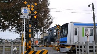 東武野田線　第182号踏切道