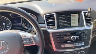 MERCEDES C KLASA W 204 SYSTEM NTG 4 5 KONWERSJA Z USA NA EU Język Polski Polskie Menu MOTOWIZARDS.PL