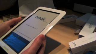 Barnes and Noble Nook Unboxing